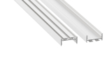 Profile LUMINES type aria white lacquered 2,02 m